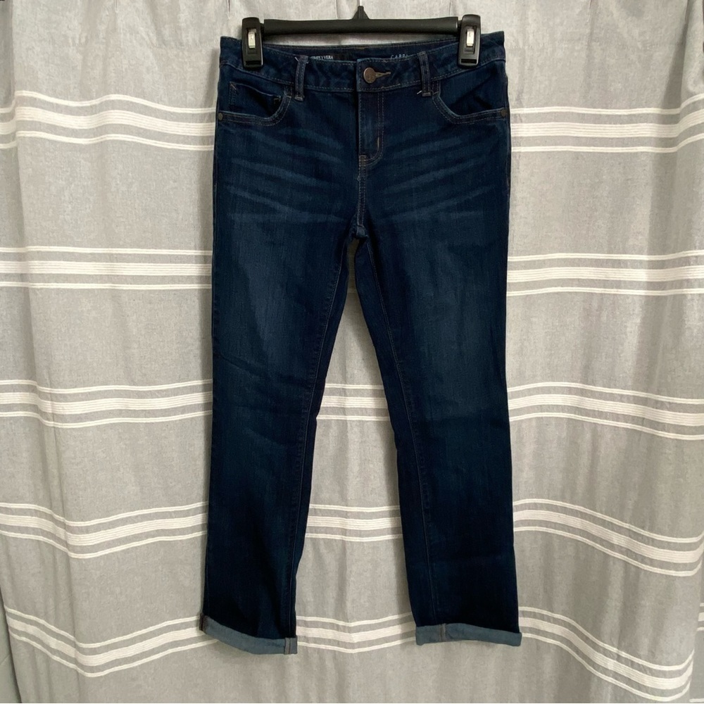 SIMPLY VERA BY VERA WANG / Mid Rise Skinny Capri Size 2
